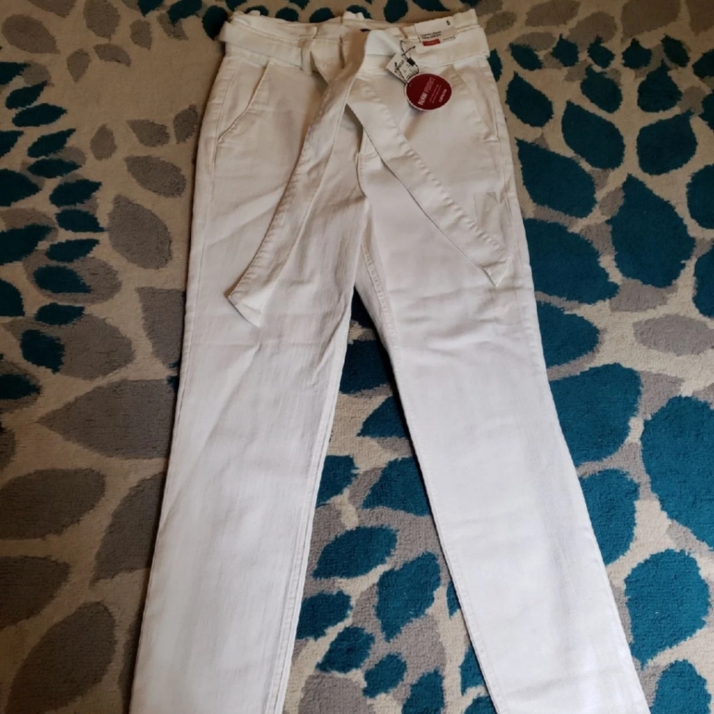 Womens high waisted cropped skinny jeans